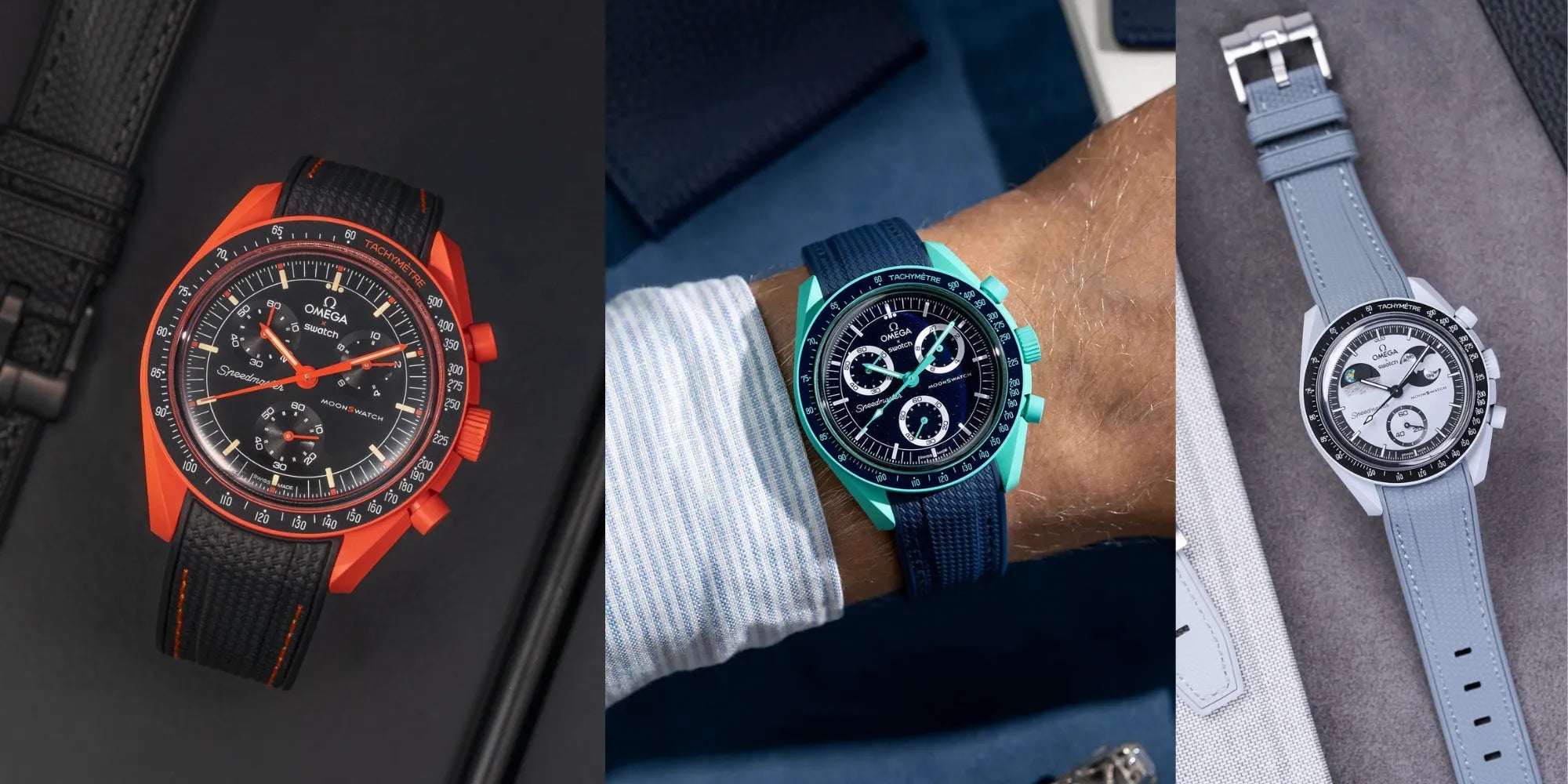 Upgrade Your MoonSwatch: Rubber Straps That Do More