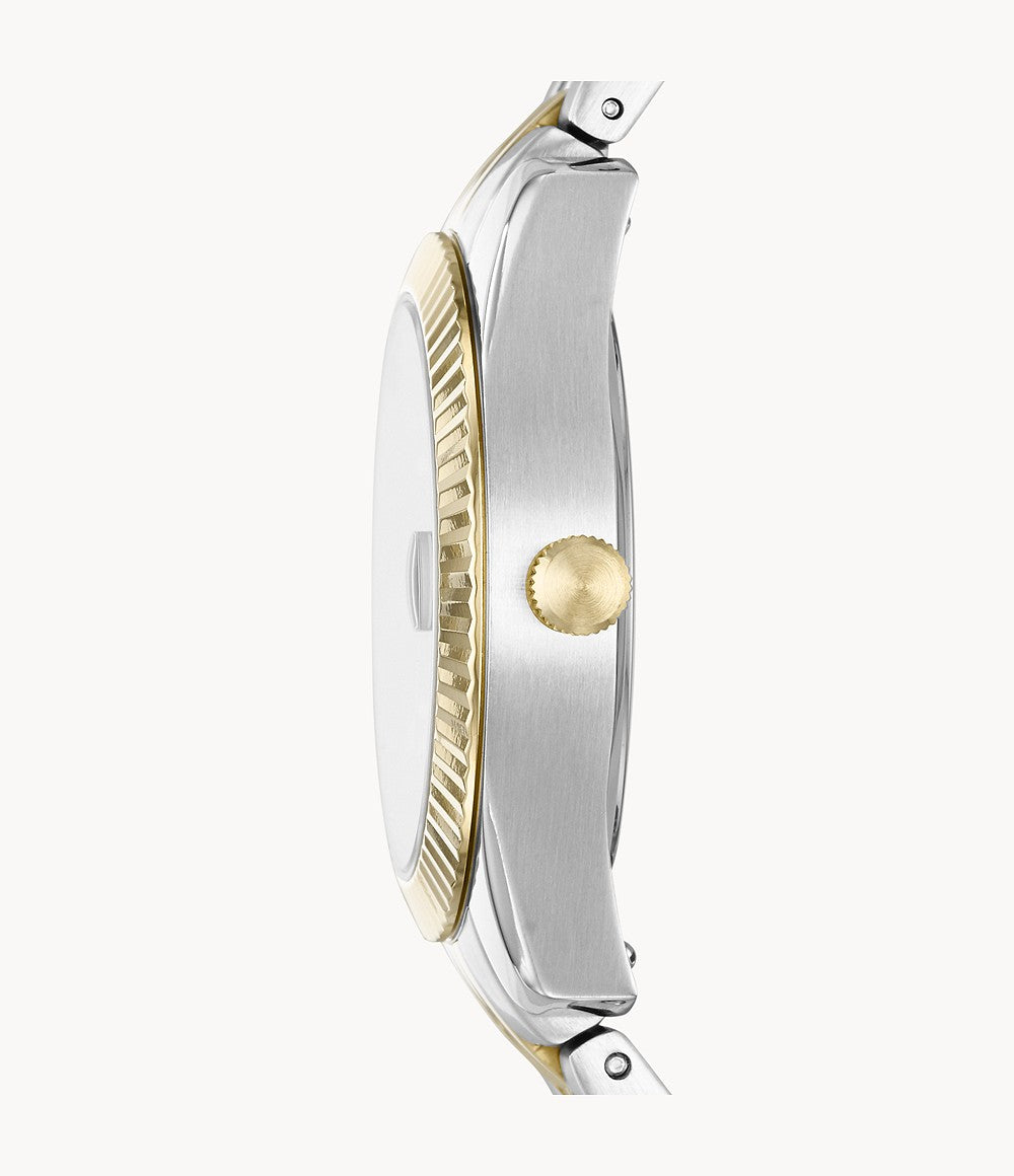 Fossil Scarlette Mini Two-Tone Stainless Steel Watch