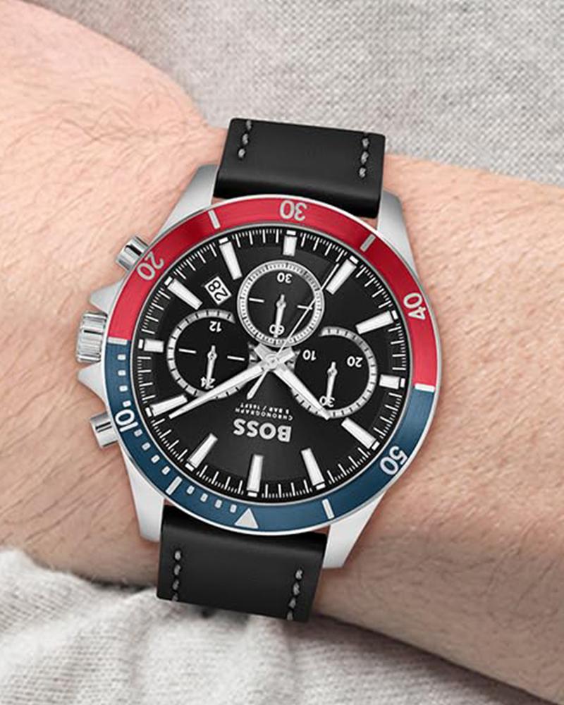 Hugo Boss Troper Black Mens Analogue Quartz Watch