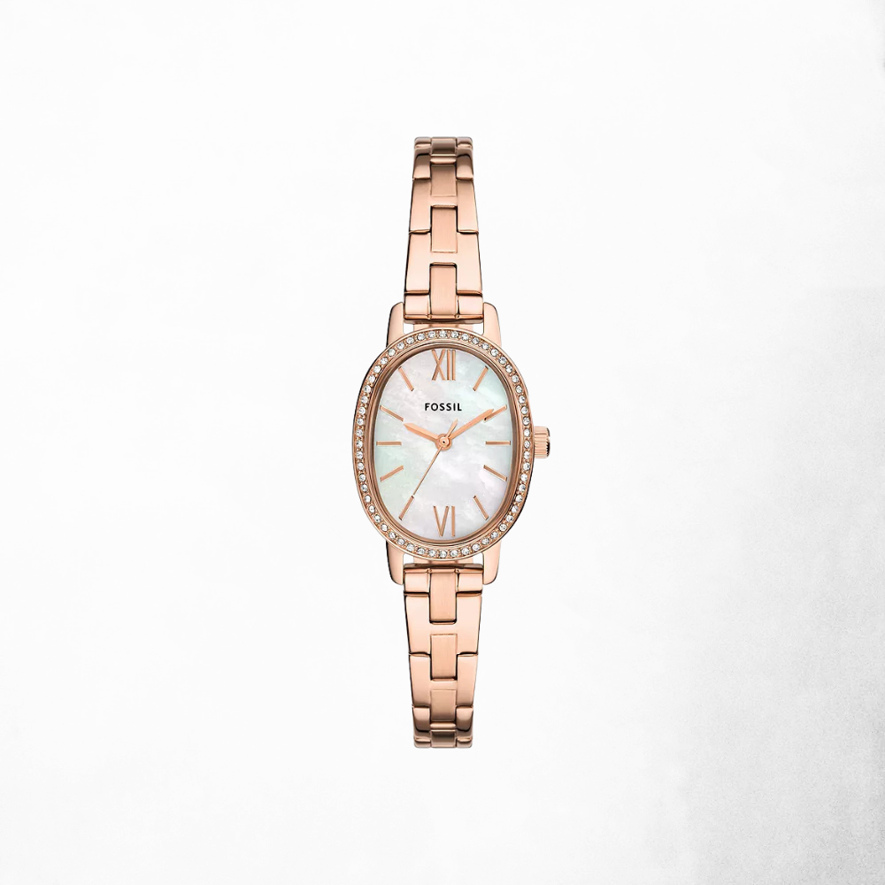 Penny Three-Hand Rose-Gold Stainless Steel Watch