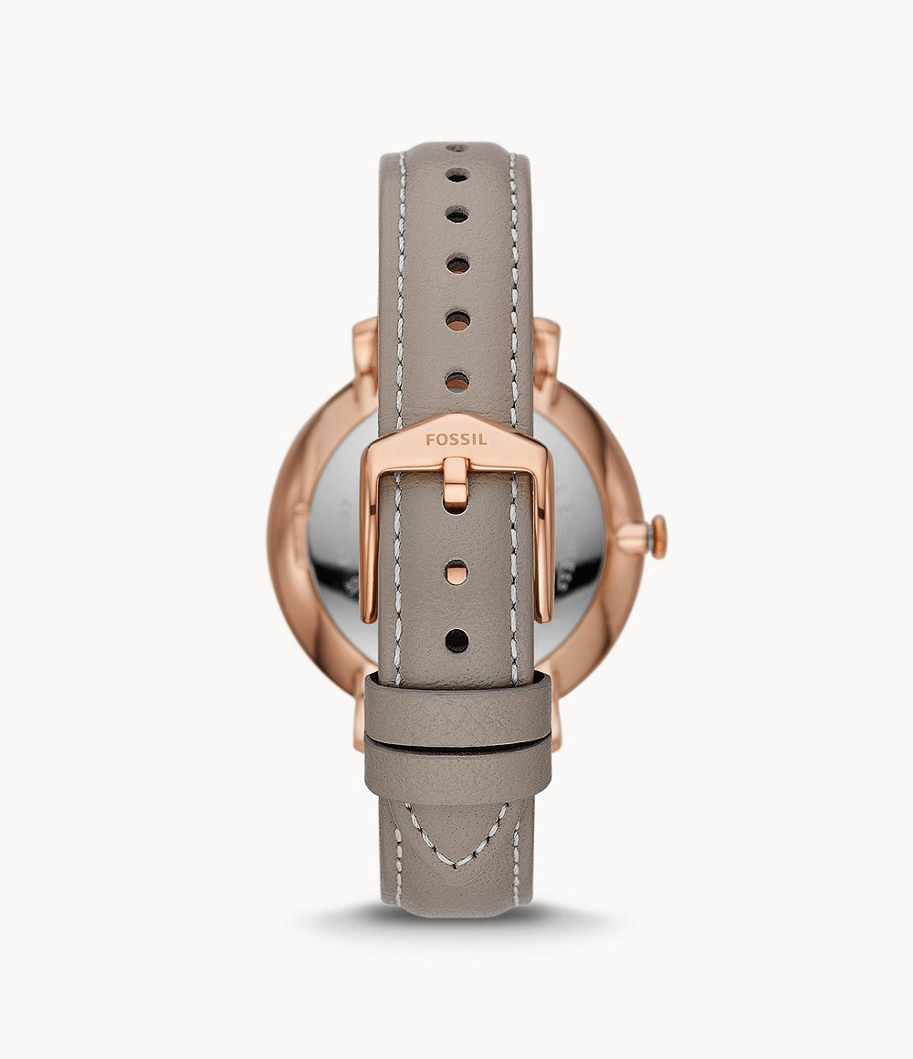 Fossil Jacqueline Multifunction Gray Eco Leather Watch