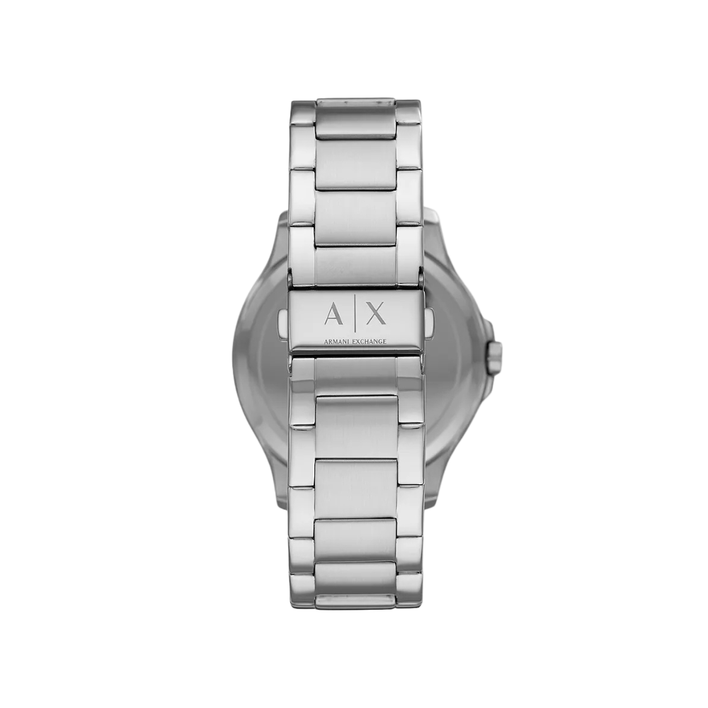 Armani Exchange Three-Hand Date Stainless Steel Watch