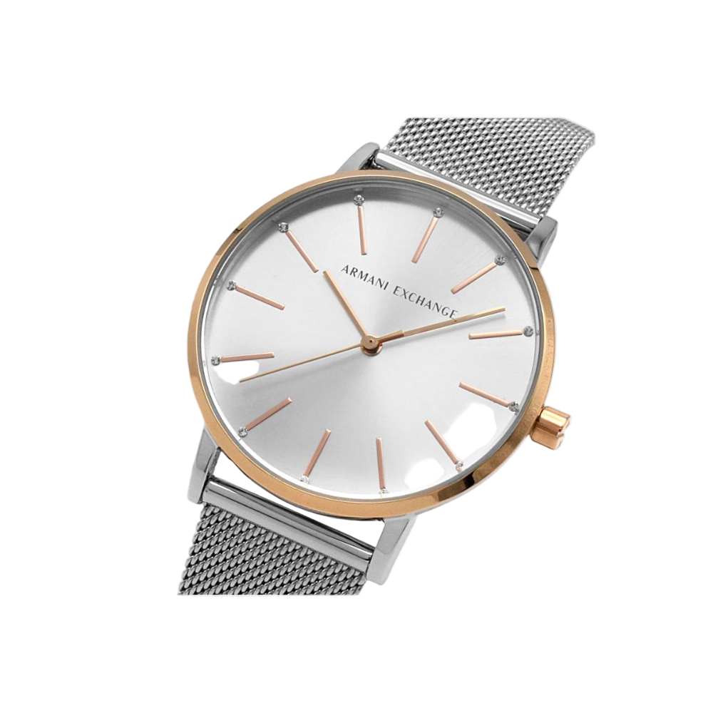 Armani Exchange Lola Mesh Strap Ladies Watch