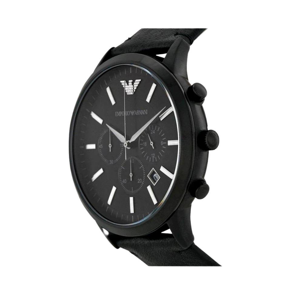 Emporio Armani Men's Chronograph Sportivo Black Watch