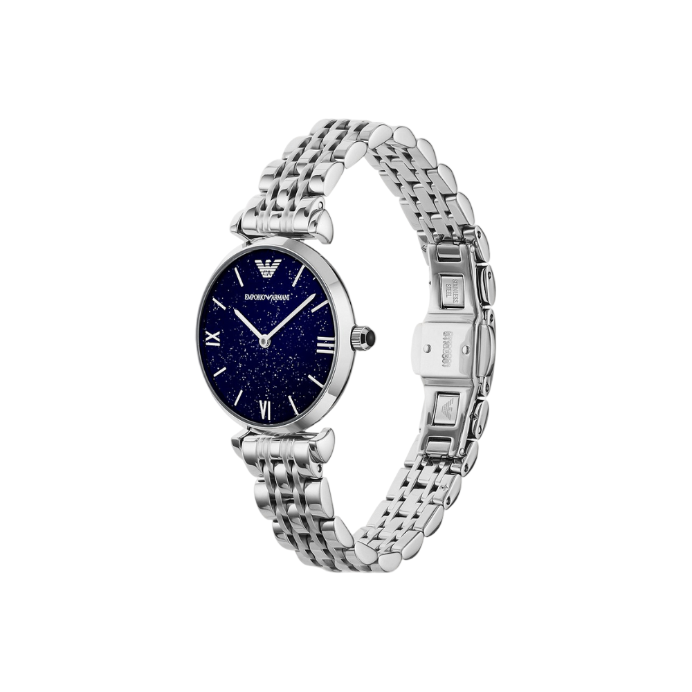 Emporio Armani Women'S Two-Hand Stainless Steel Watch