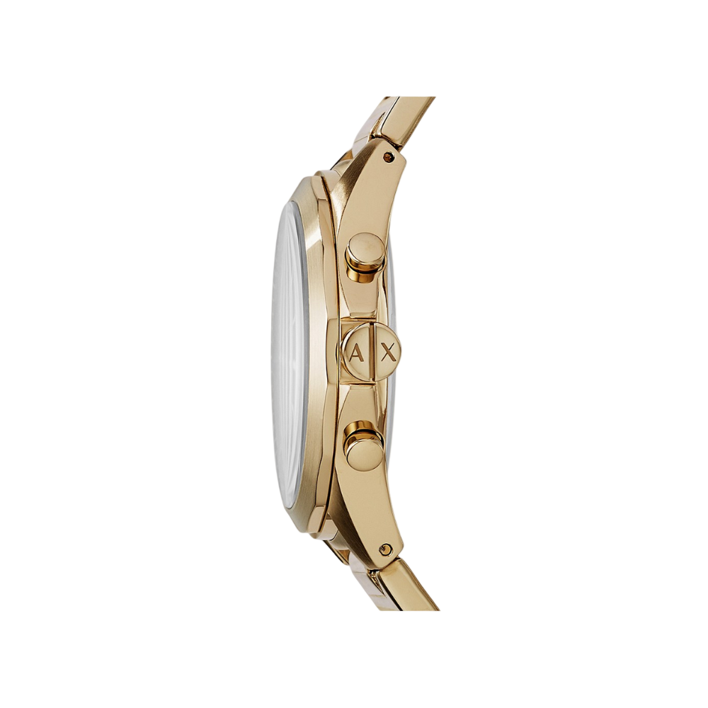 Armani Exchange Gold-Tone Stainless Steel Watch