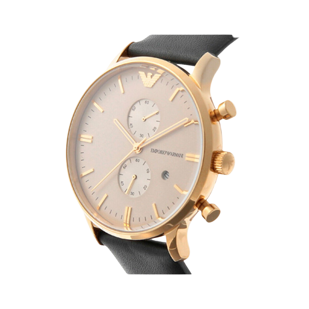 Emporio Armani Mens Golden Classic Watch