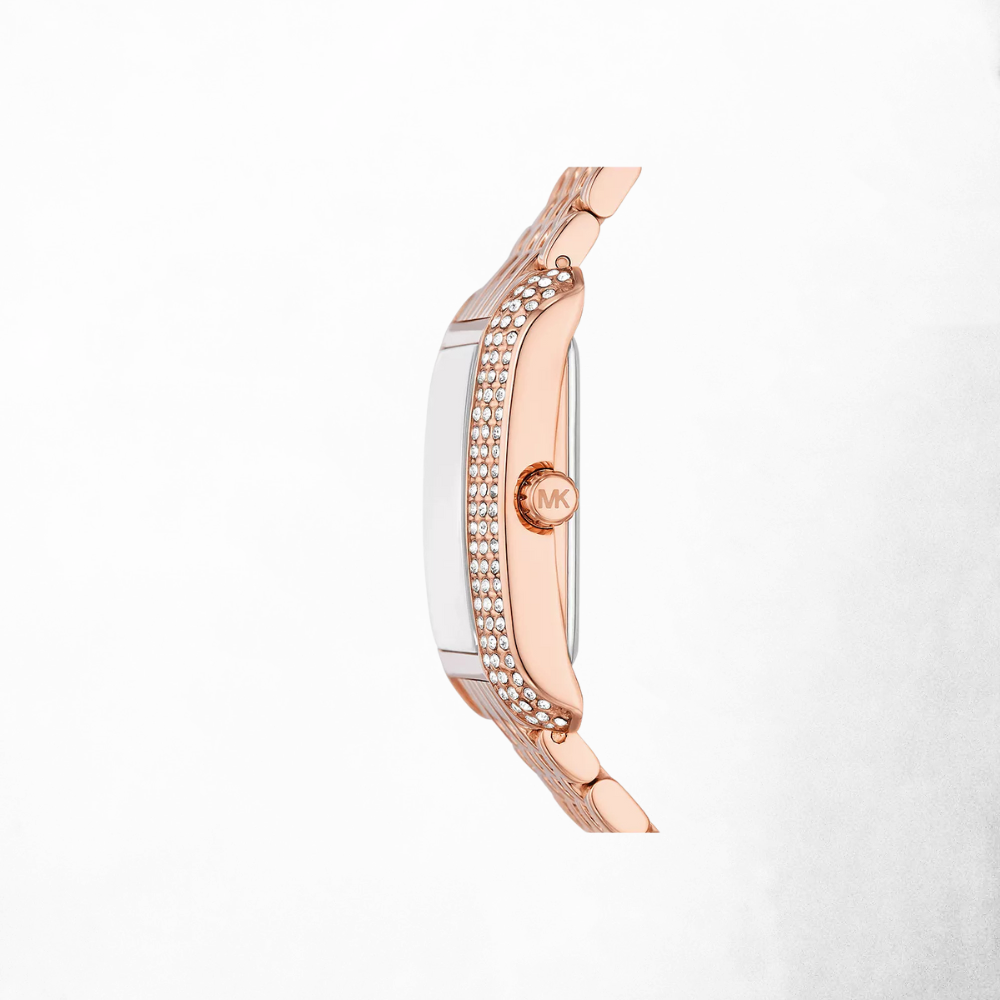 Michael Kors Emery Three Hand Rose Gold Watch