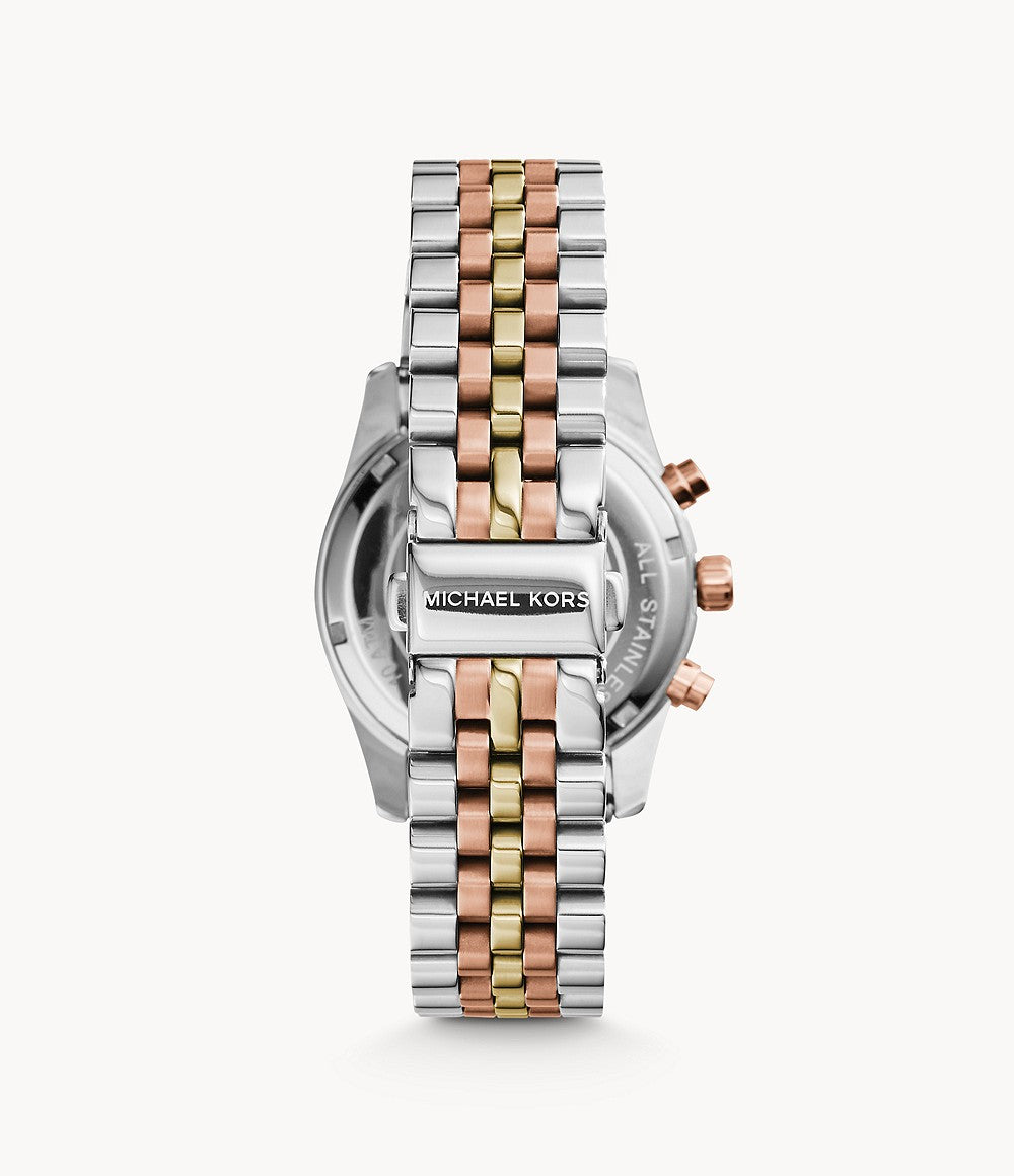 Michael Kors Tri-Tone Lexington Watch