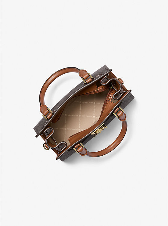 MK Hamilton Small Signature Logo Satchel