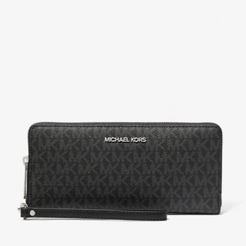 Jet Set Travel Large Signature Logo Continental Wallet