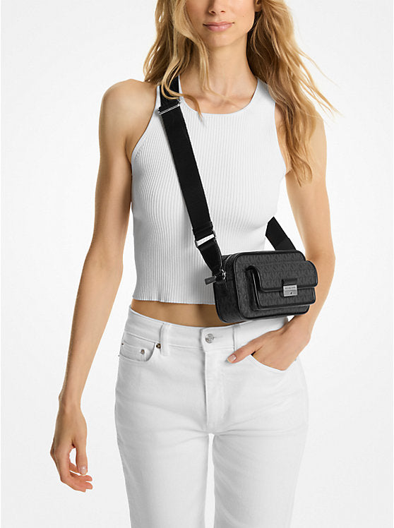 MK Bradshaw Extra-small Signature Logo Camera Crossbody Bag
