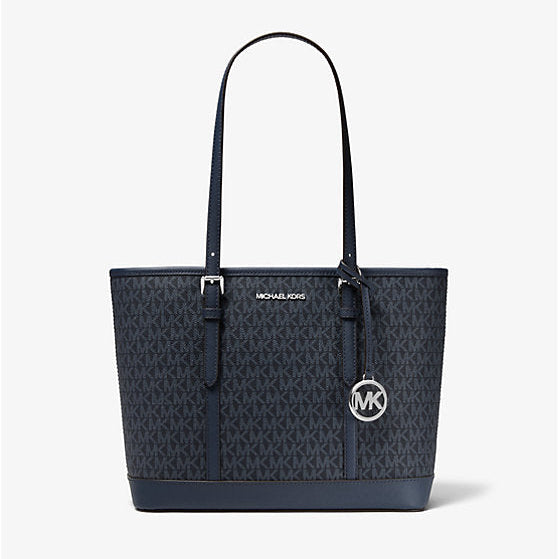 Mk Jet Set Travel Small Logo Top-Z Tope Bag