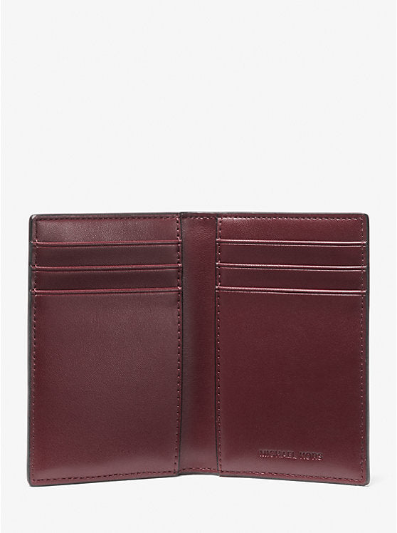 Rivington Striped Logo Bi-Fold Card Case