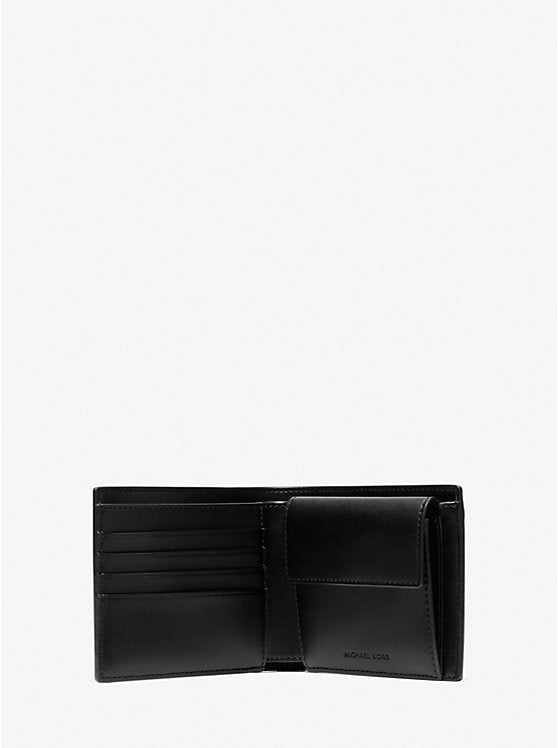 Rivingston Leather Billfold Wallet With Coin Pouch