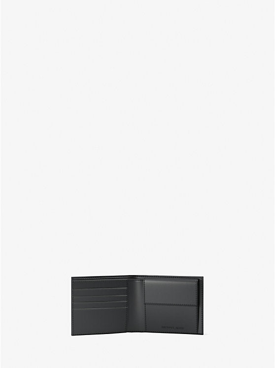 Cyrus Snake Embossed Billfold Wallet With Coin Pouch