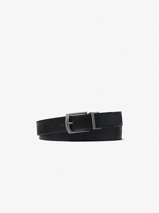 Signature Logo Billfold Wallet And Belt Gift Set