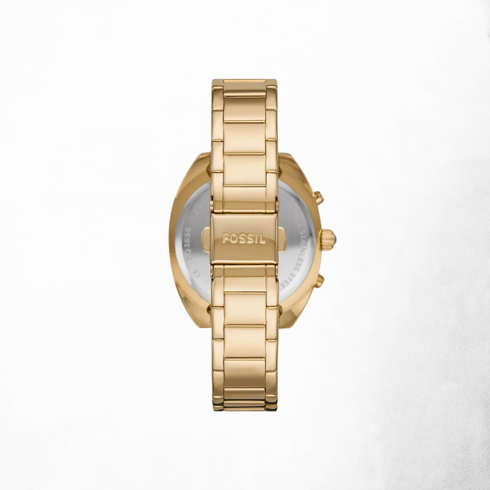 Fossil Vale Chronograph Gold-Tone Stainless Steel Watch