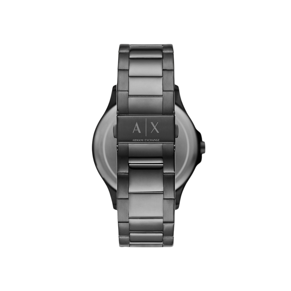 Armani Exchange Hampton Blue Dial Watch And Bracelet Set