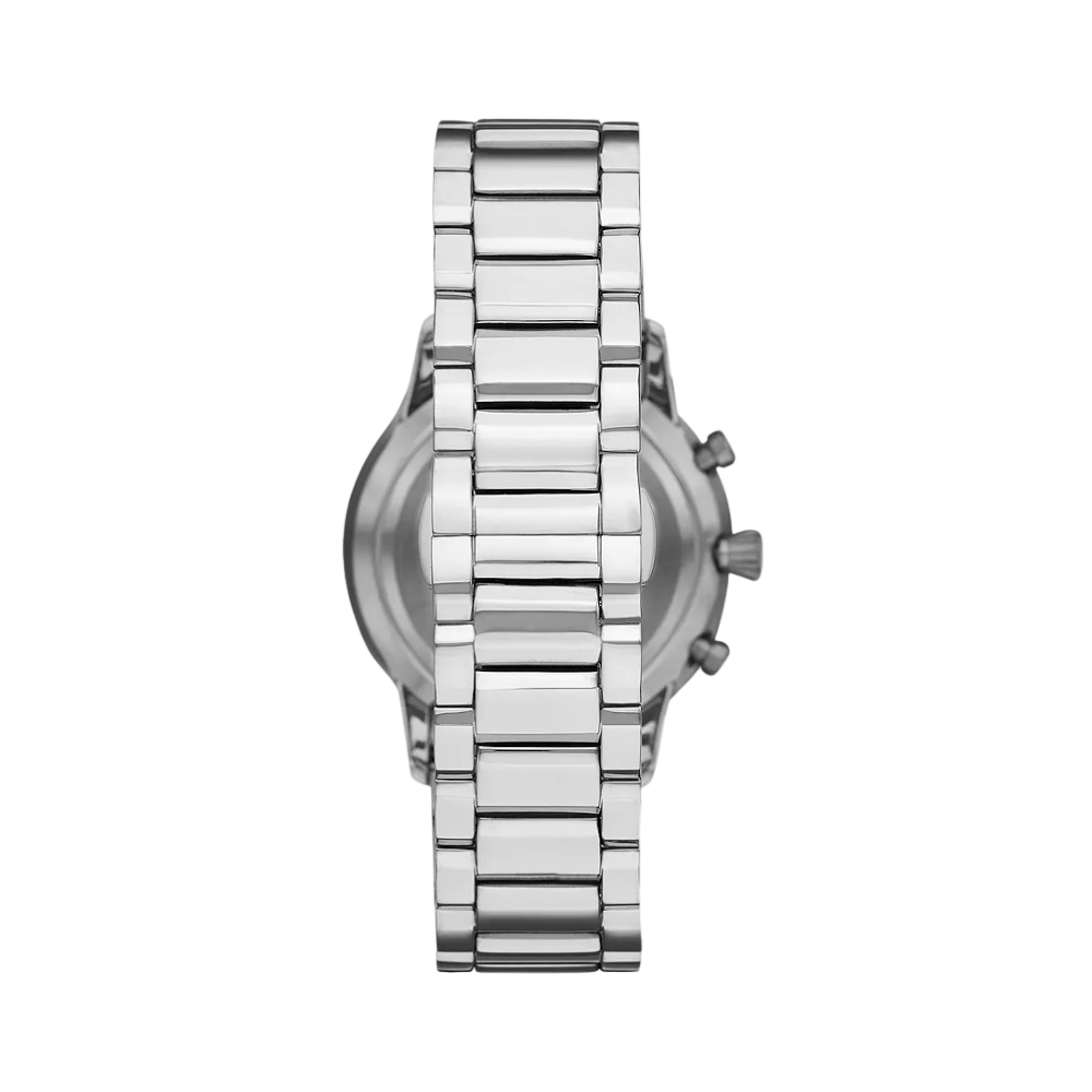 Emporio Armani Mens Chronograph Steel Watch