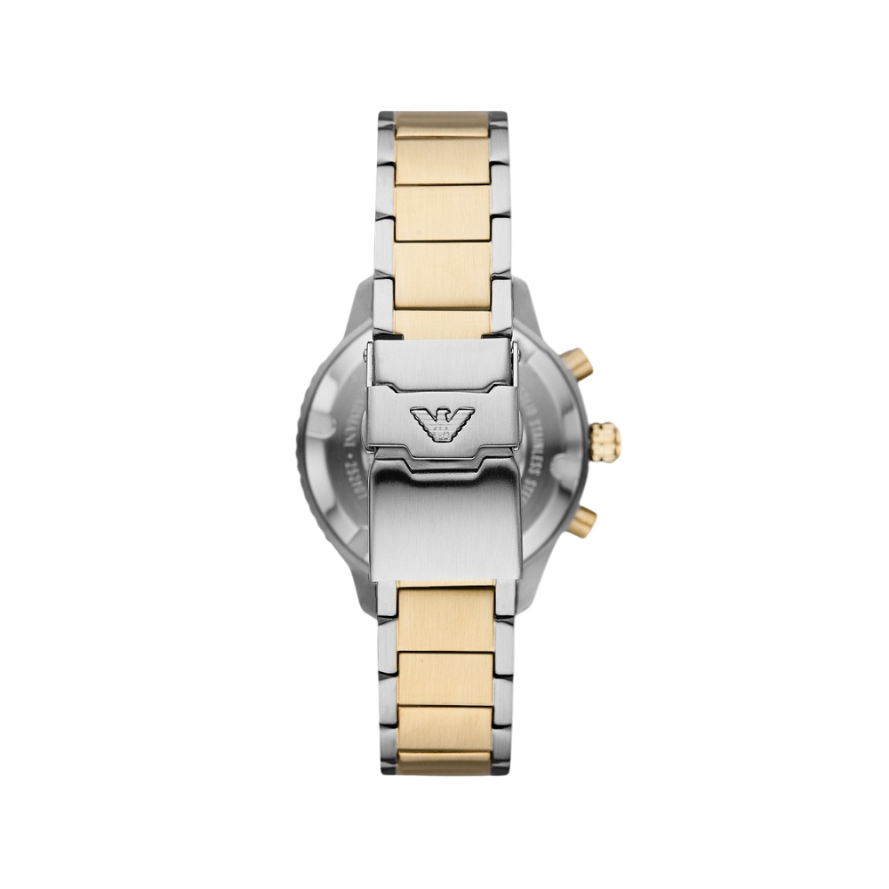 Emporio Armani Men’s Chronograph Two-Tone Watch