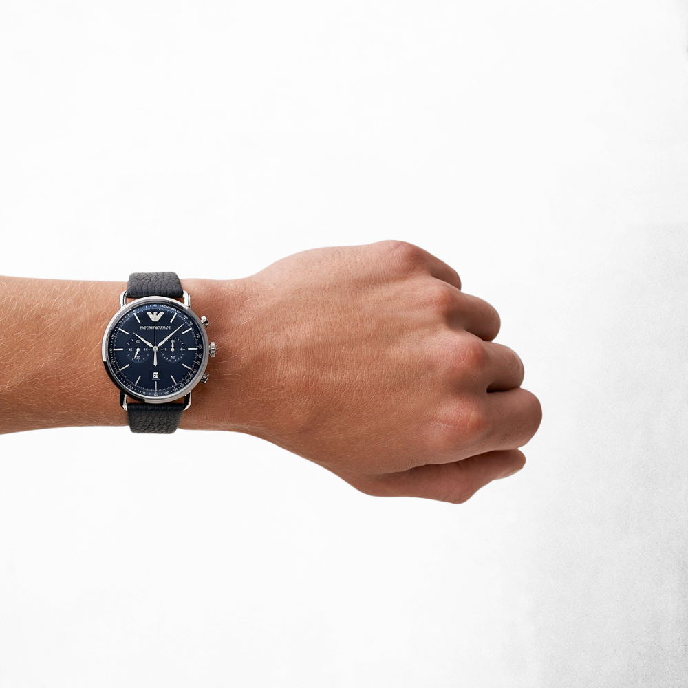 Emporio Armani Aviator Chrorograph Mens Watch