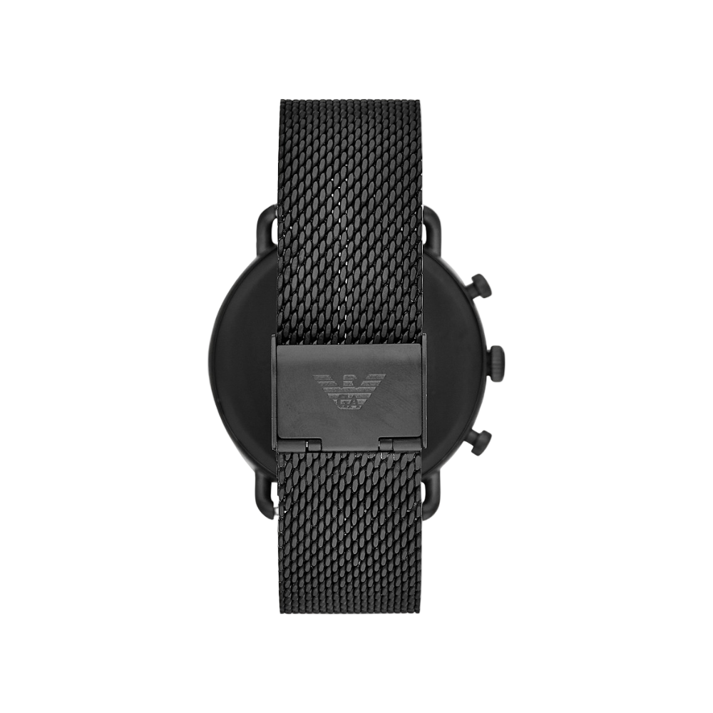 Emporio Armani Mens Chronograph Stainless Steel Watch