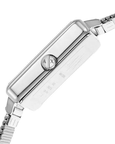 Armani Exchange Quartz Silver Strap Silver Dial Watch