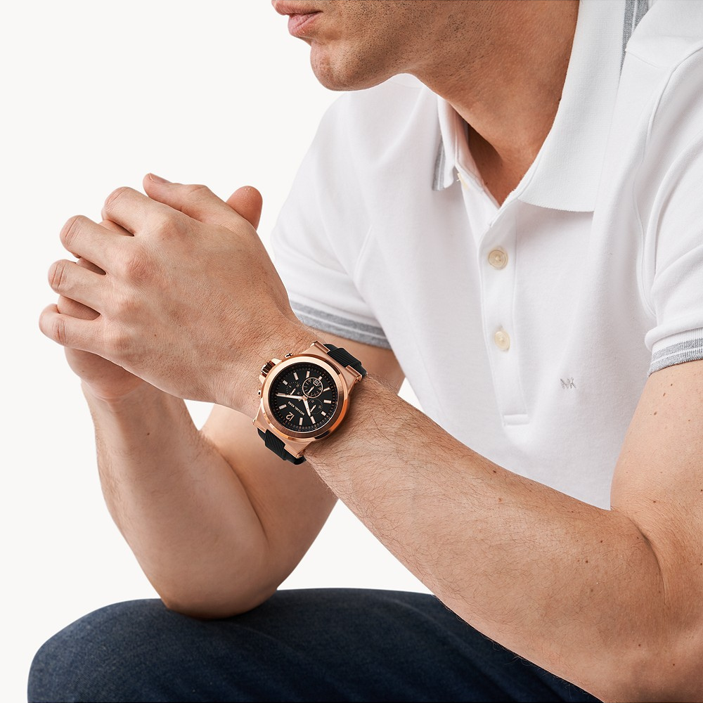 Michael Kors Men's Rose Gold Dylan Watch