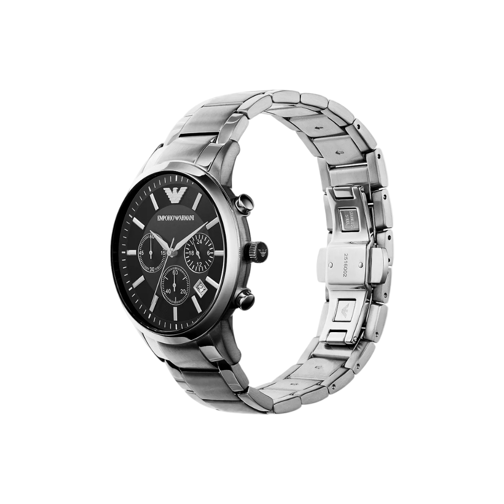 Emporio Armani Men’S Chronograph Steel Watch