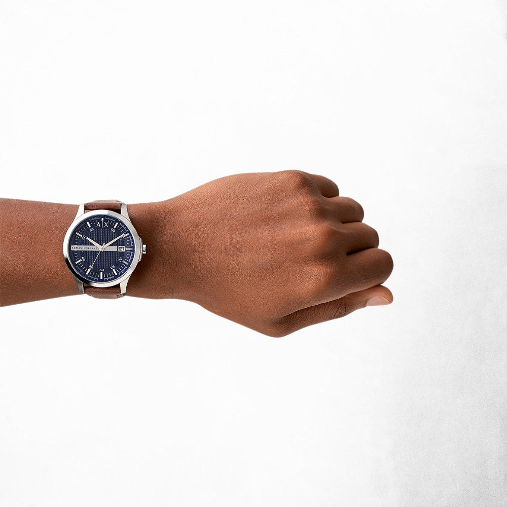 Armani Exchange Hampton Blue Dial Mens Watch