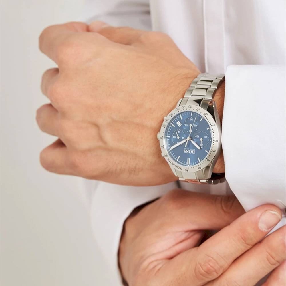 Hugo Boss Chronograph Blue Dial Men’S Watch