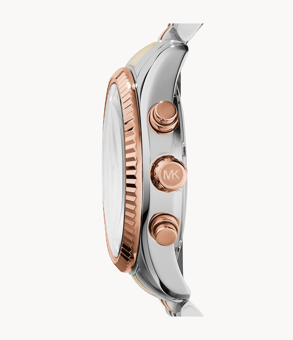 Michael Kors Tri-Tone Lexington Watch