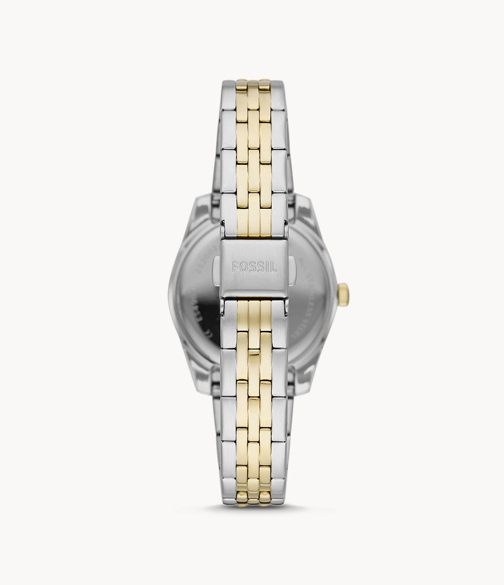 Fossil Scarlette Mini Two-Tone Stainless Steel Watch
