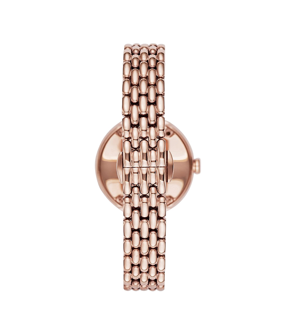 Emporio Armani Women'S Two-Hand Two Tone Stainless Steel Watch