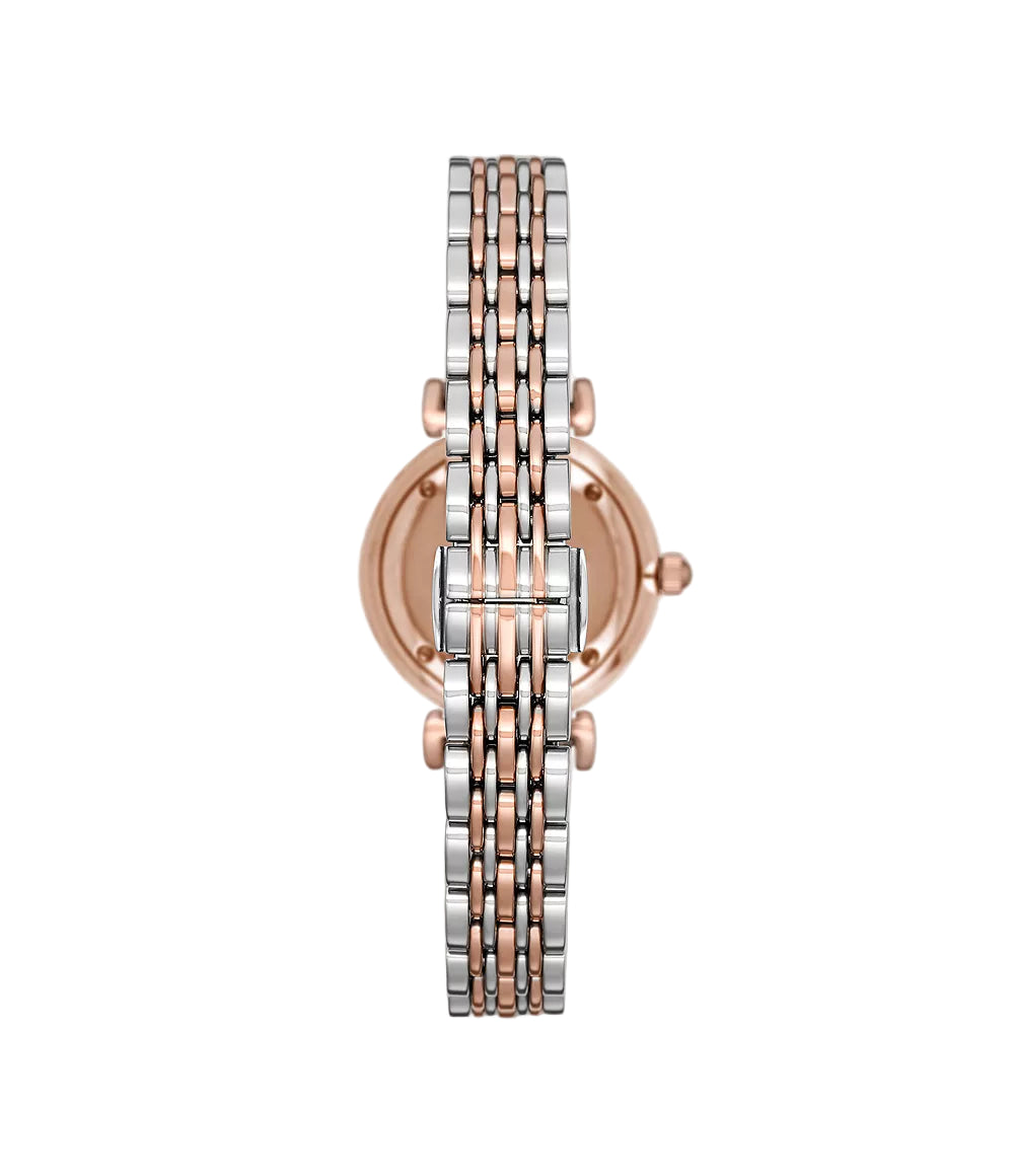 Emporio Armani Women'S Two-Hand Two-Tone Stainless Steel Watch