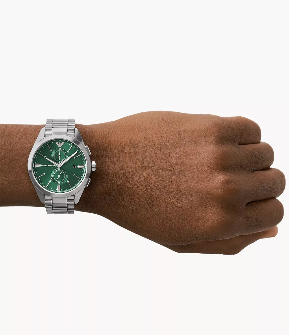 Emporio Armani Chronograph Stainless Steel Watch