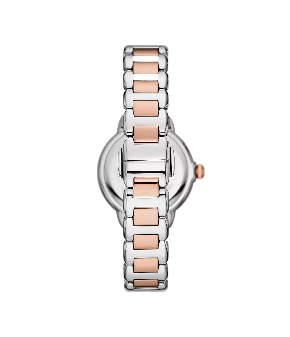 Emporio Armani Three-Hand Two-Tone Stainless Steel Watch