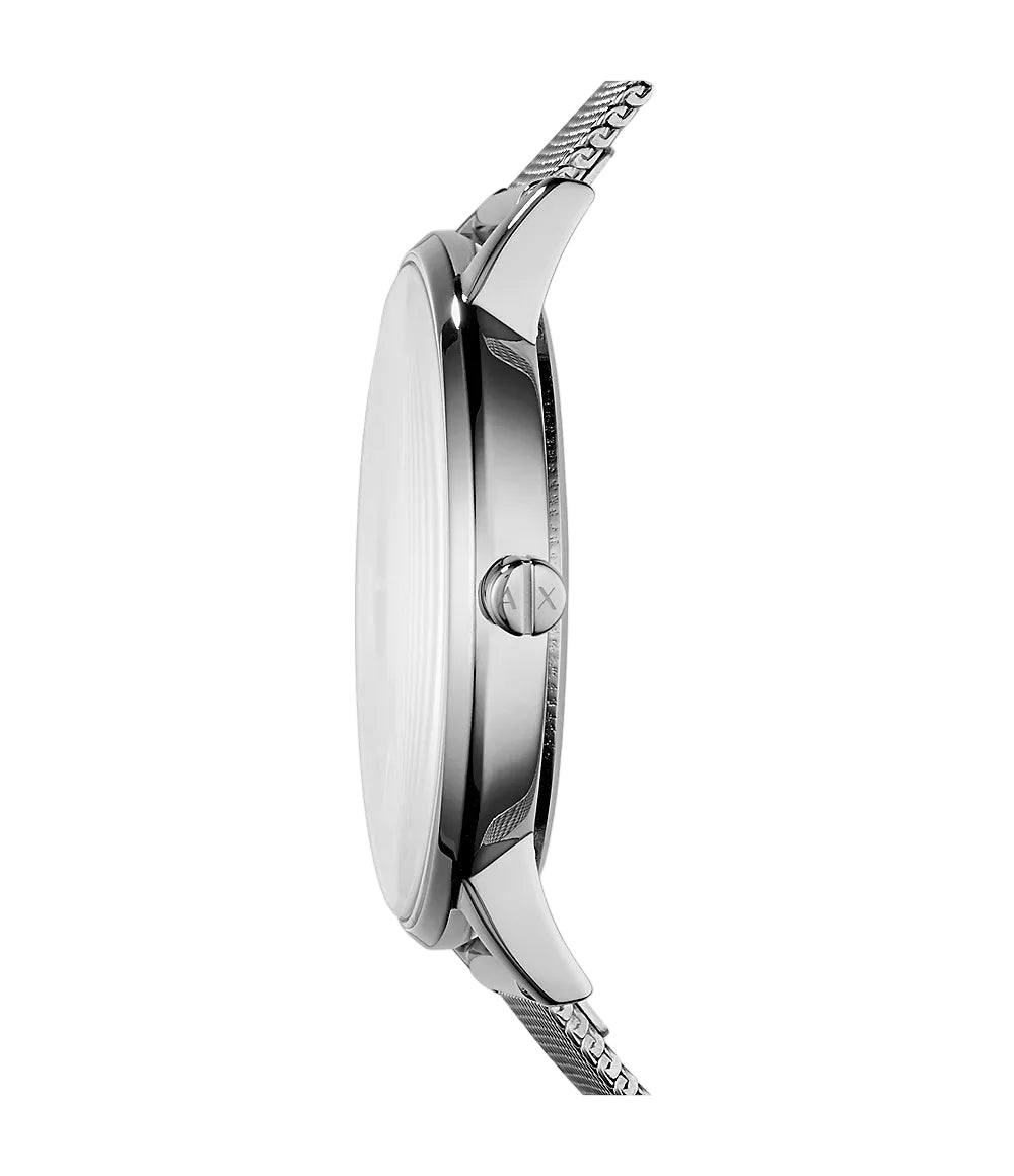 Armani Exchange Three-Hand Steel Watch