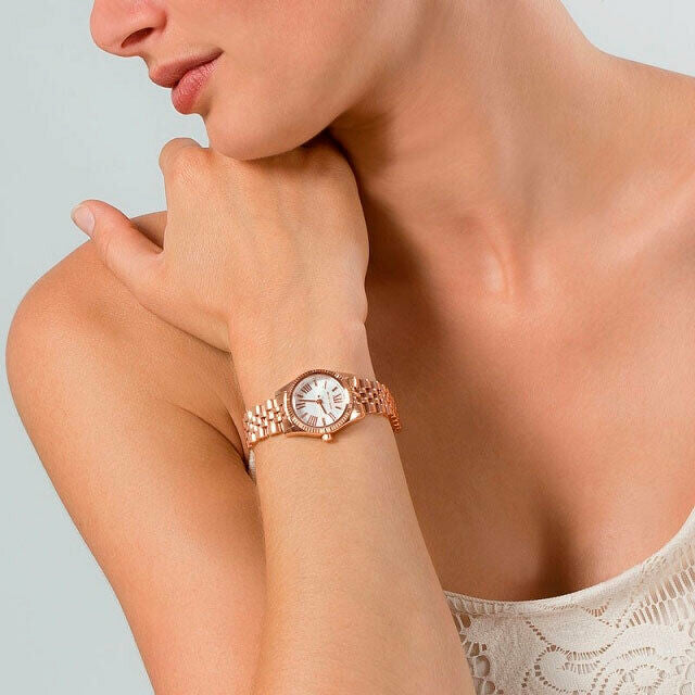 Michael Kors Mini Lexington Rose Gold Watch
