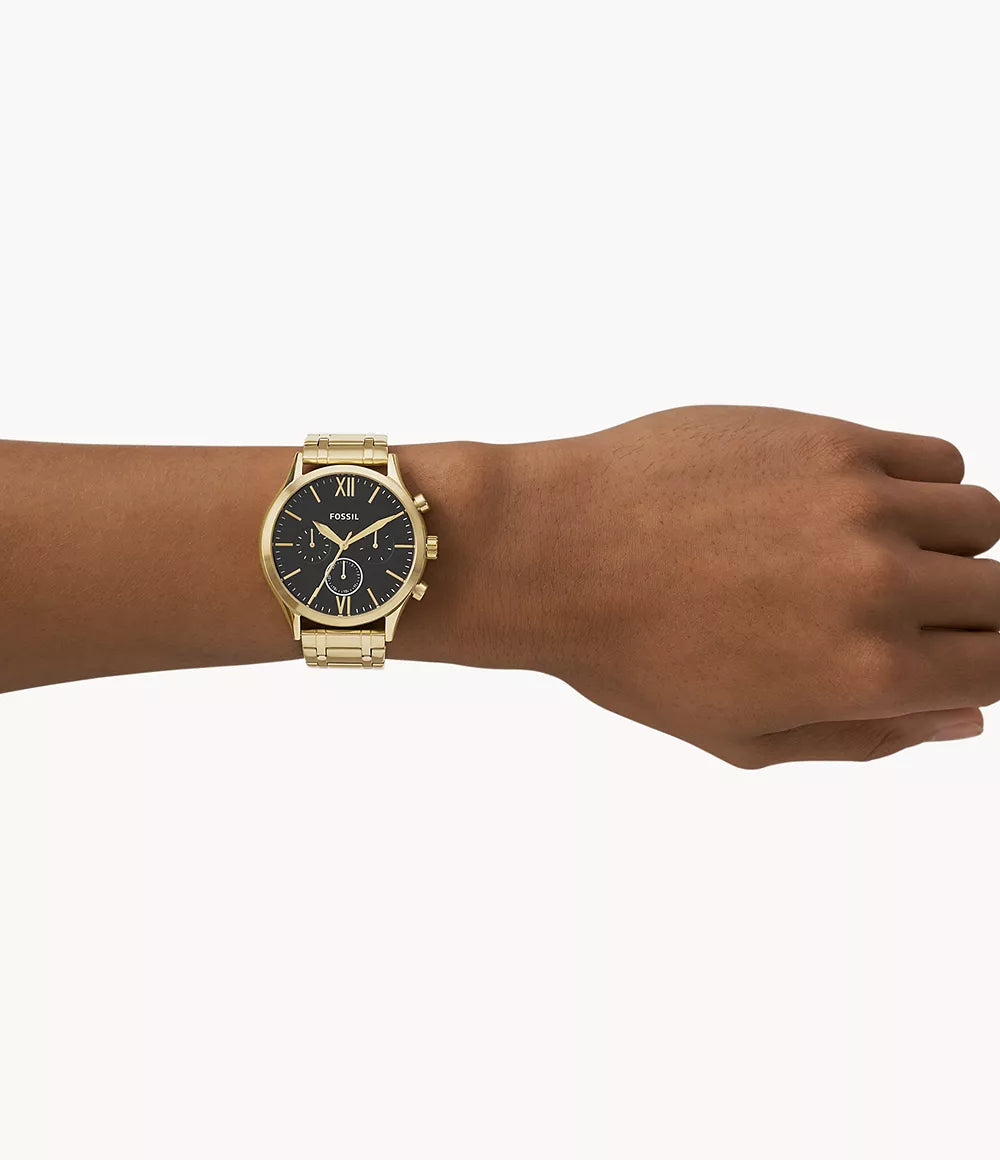 Fenmore Multifunction Gold-Tone Stainless Steel Watch