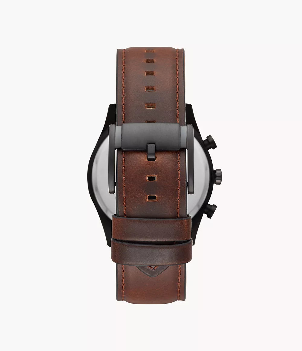 Sullivan Multifunction Brown Leather Watch