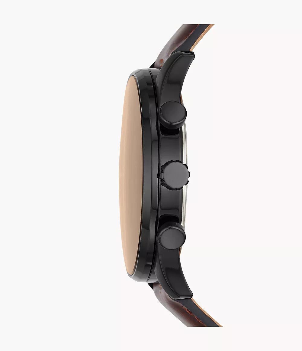 Sullivan Multifunction Brown Leather Watch