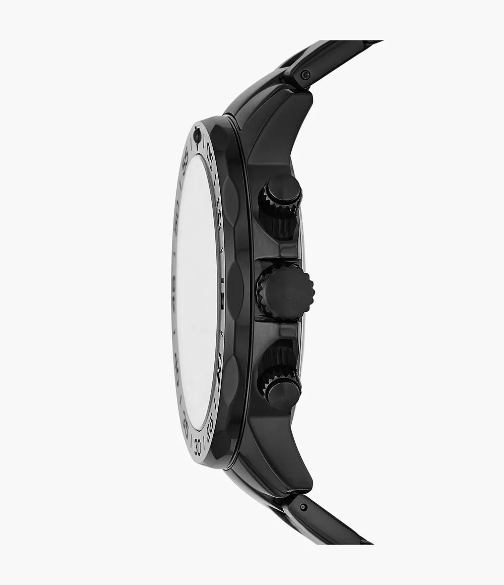 Fossil Bannon Multifunction Black Stainless Steel Watch