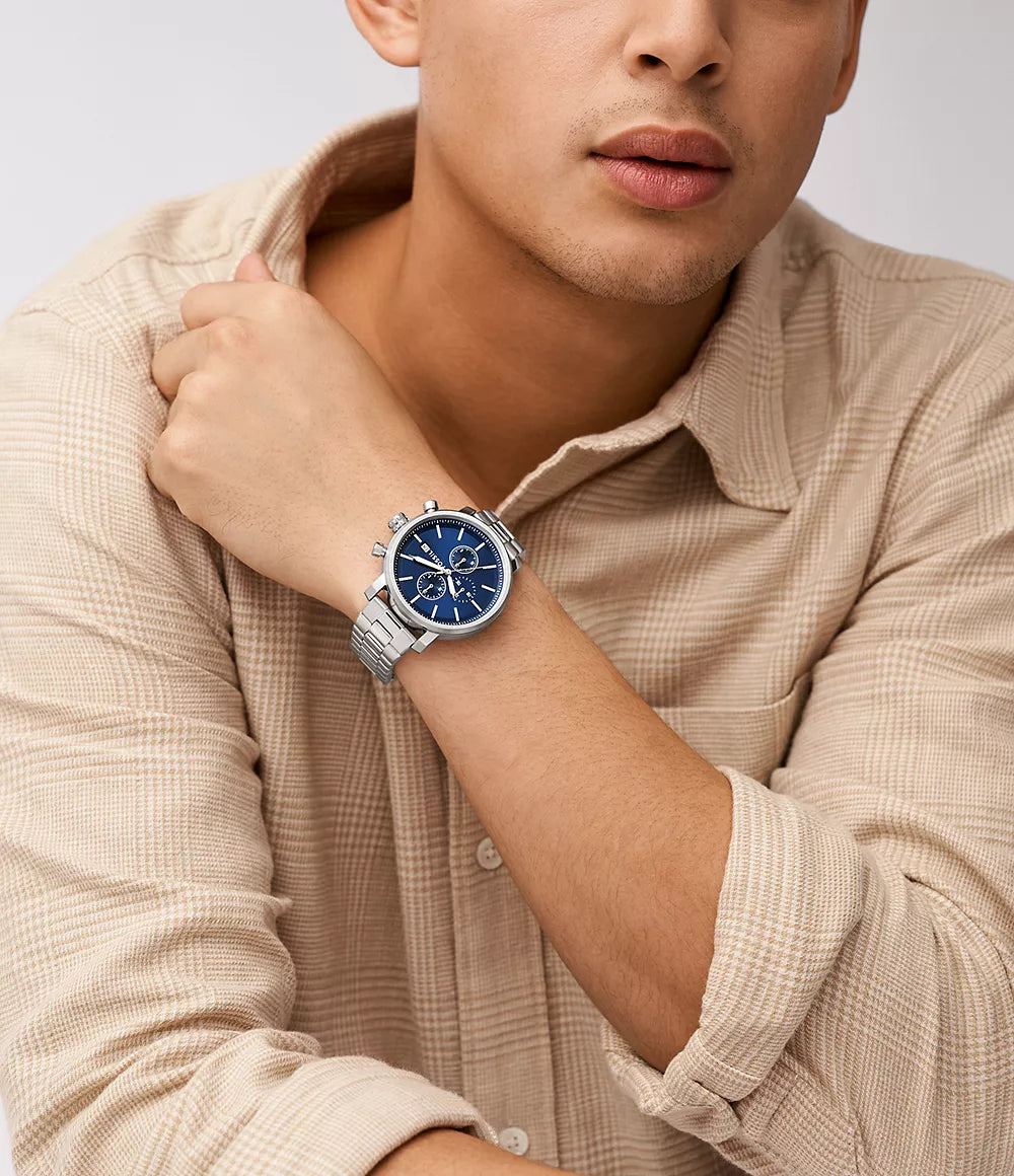 Rhett Chronograph Stainless Steel Watch