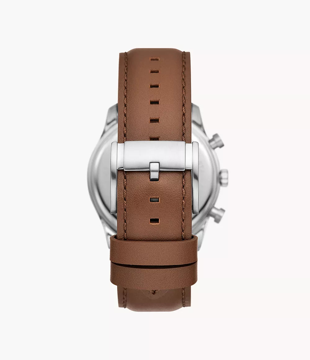 Sullivan Multifunction Brown Litehide™ Leather Watch