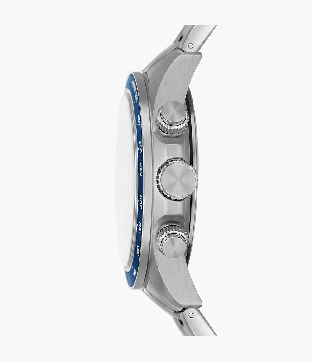 Autocross Multifunction Stainless Steel Watch