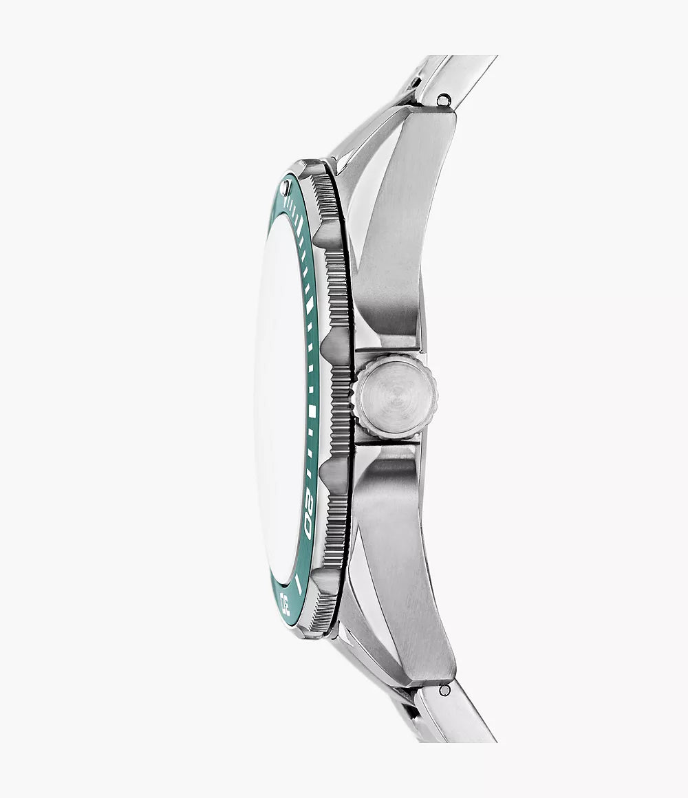 Dalton Three-Hand Stainless Steel Watch