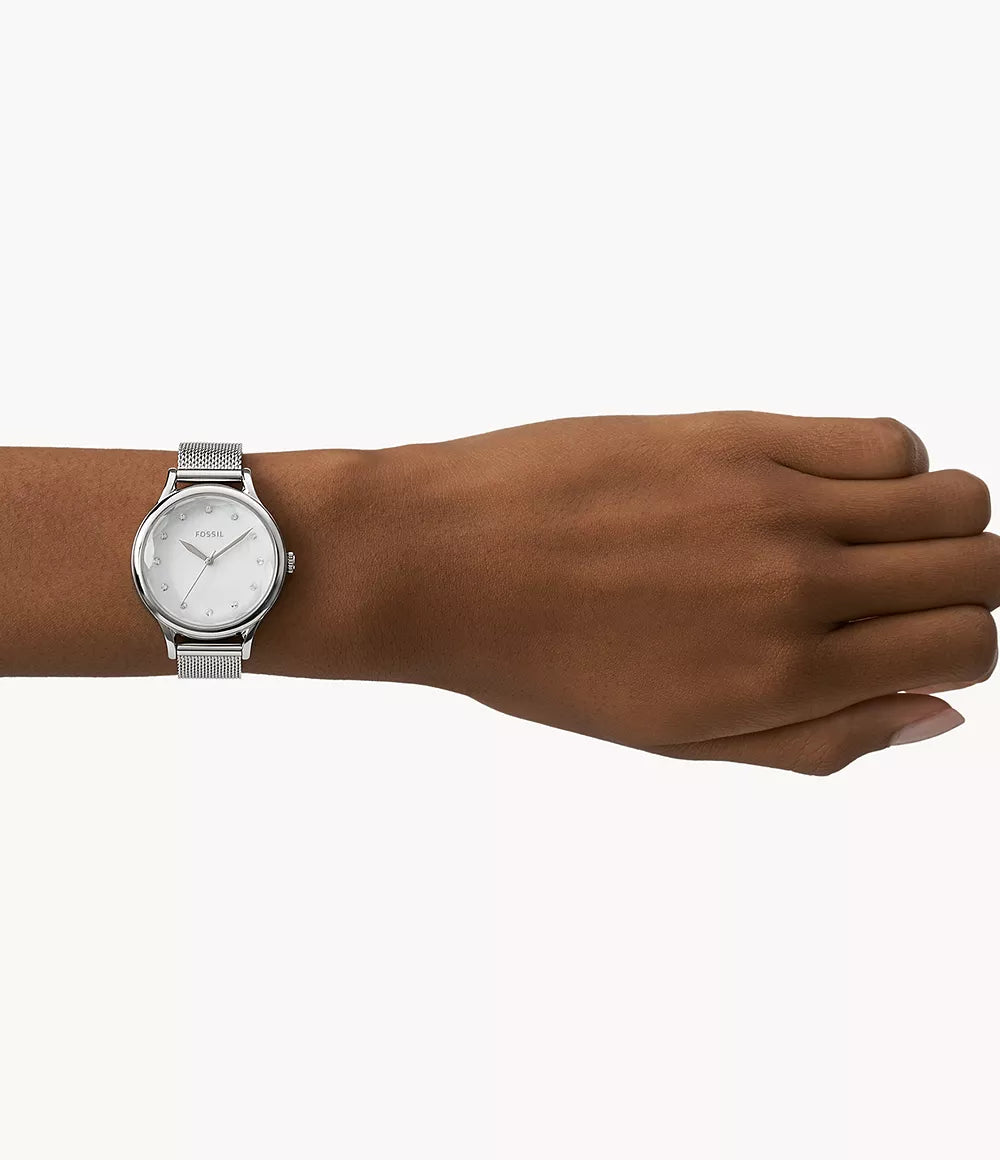 Laney Three-Hand Stainless Steel Watch
