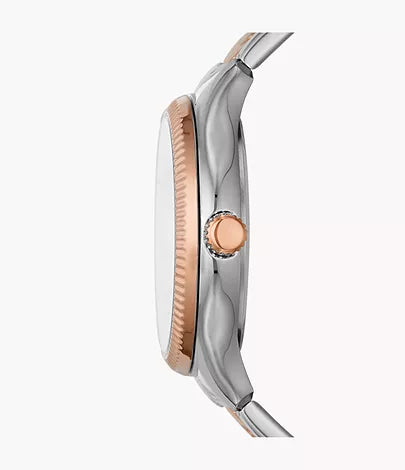 Rye Multifuntion Two-Tone Stainless Steel Watch